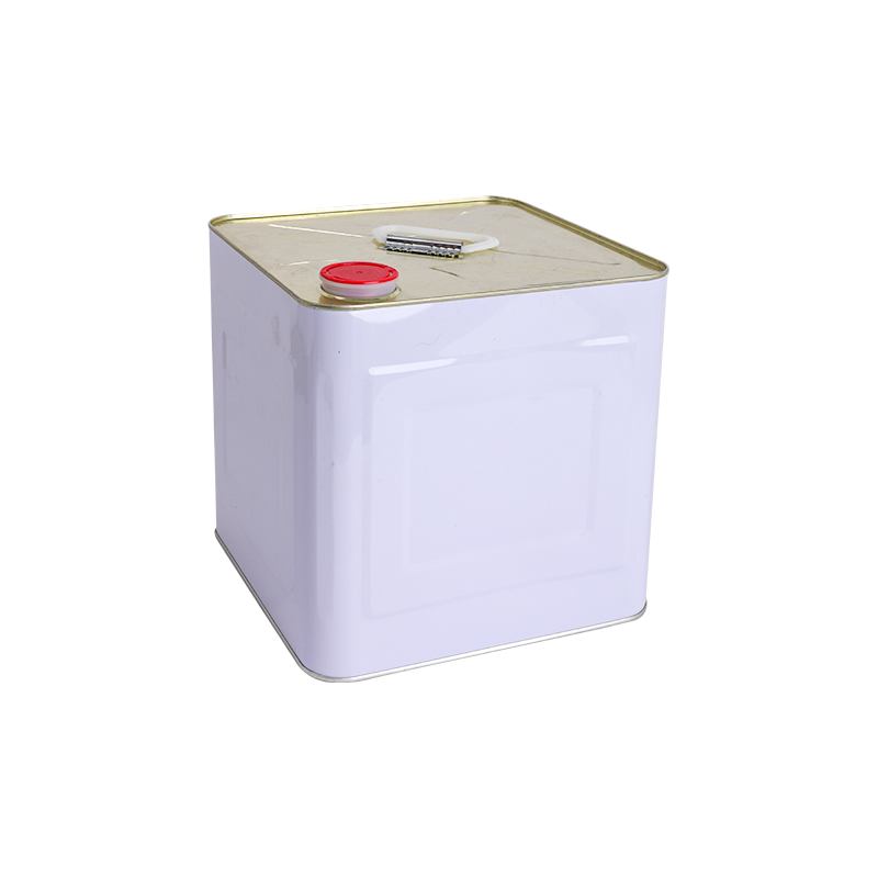 10L 金屬方桶帶塑料拉蓋用于機油等化學(xué)產(chǎn)品包裝